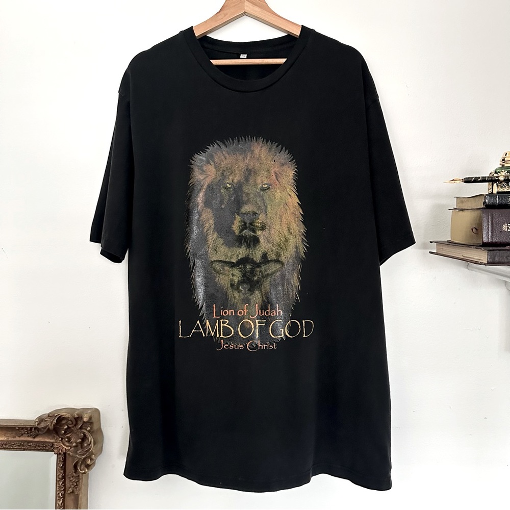 Y2K Jesus- Lion of Judah Lamb of God T-shirt